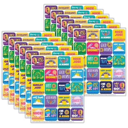 Eureka Crayola Colors of Kindness Theme Stickers, 1440PK 655094